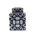 thumbnail image 2 of Desert Fields Blue and White Ginger Jar, 2 of 3