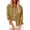 Khaki, variant on LYXSSBYX Womens Long Sleeve Dress Hot Sale Clearance Womens Solid Color Button Down Shirts V Neck Loose Blouse Longt Sleeve Casual Work Tunic Tops with Pocket
