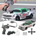 thumbnail image 3 of XIANXIAN RC Drift Car 2.4GHz 1:16 Scale 4WD High Speed Remote Control Cars Vehicle with LED Lights Two Batteries and Drifting Tires Racing Sport Toy Cars for Adults Boys Girls Kids, 3 of 6