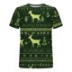thumbnail image 4 of Tops para hombre, blusas y camisas de manga corta con cuello redondo para hombre, jersey informal con cuello redondo estampado para hombre, pantalones cortos deportivos para fitness, blusa de poliéste, 4 of 5