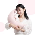 thumbnail image 5 of Sweet White Sheep Lam Hold Tulip Flower Soft Stuffed Hug Doll Plush Toy Kid Girl Toys, 5 of 11