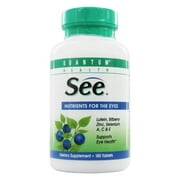 Quantum Health - SEE with Lutein, Nutrition for Eyes - 180 Tablets