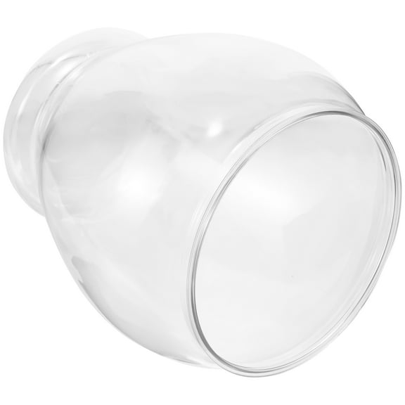 FOMIYES Transparent Plastic Fish Bowl Small Desktop Aquarium Tank for Home Use with Durable Stylish Design 7.5 Inches