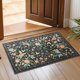 thumbnail image 1 of Alfombra AMADA 60x90 cm Lavable Antideslizante con Diseño Floral Boho, 1 of 7