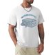 thumbnail image 1 of Camiseta negra gruesa para hombre camisa vintage en blanco ropa de algodón, 1 of 6