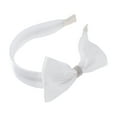 thumbnail image 5 of Unique Bargains 1 Pc Exquisite Mesh Side Bow Headband White, 5 of 6