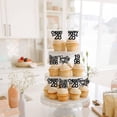 thumbnail image 4 of 30PCS Black 28th Birthday Cupcake Toppers Glitter Twenty Eight Happy 28th Straight Outta 1998 Cupcake Picks for Cheers to 28 Years Birthday Wedding Anniversary Party Cake Decorations Supplies, 4 of 7