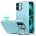 thumbnail image 1 of Funda ESR para iPhone 16 Pro Max con control de cámara, color verde azulado, 1 of 8