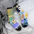 thumbnail image 5 of Netaao Bluey for Socks for Men and Women Non-Slip Middle Tube Socks Casual Crew Socks, 5 of 6