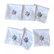 thumbnail image 2 of 6 pañuelos de algodón para mujer, suaves, blancos, con encaje floral, bordados, para bodas y fiestas, 2 of 8