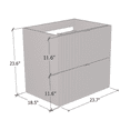 thumbnail image 6 of Nicole 2S 60 Floating Bathroom Vanity (24" Width), 6 of 6