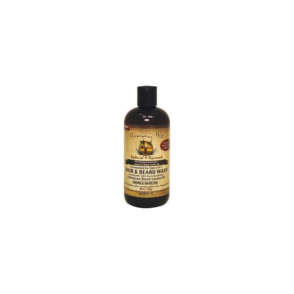 Sunny Isle Jamaican Black Castor Oil 2 N 1 Hair & Beard Wash Formulated