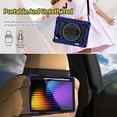 thumbnail image 3 of XYX 3in1 Rotating Stand Case for Xiaomi Pad 7/Xiaomi Pad 7 Pro 11.2 inch 2024 with Hand/Shoulder Strap, Shockproof Rugged, Navy Blue, 3 of 7