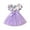 Purple, variant on Vedolay Young Girl Dresses Little Girls Princess Dresses Sleeveless Denim Tops Sundress Floral Print Tutu Skirts One-Piece Outfit,Purple 5-6 Years