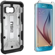 Urban Armor Gear Samsung Galaxy S6 Composite Case and zNitro Clear Screen Protector, Maverick Ice