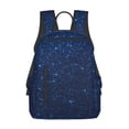 thumbnail image 1 of Balery Sparkling Blue Glitter Mochila Ligera para Hombres y Mujeres – Resistente y Impermeable, Ideal para la Escuela, el Trabajo, los Viajes y el Uso Diario, 1 of 7