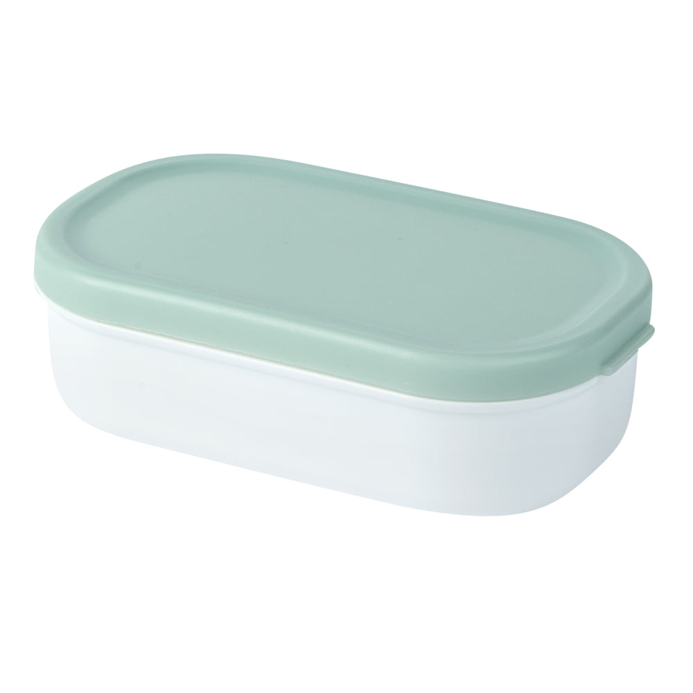 Bento Tek 3 oz White Buddha Box Snack / Sauce Container - with