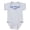 Heather Grey, variant on - Co Pilot Body Suit - Cute Infant Bodysuit Baby Romper