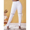 thumbnail image 2 of Jeans Talla Extra Extraíbles y Cordones Rosegal  Vaqueros de talla grande, 2 of 5