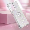 thumbnail image 3 of Glitter Clear Sparkly Bling Case for Xiaomi Poco F5, Flowing Liquid Quicksand Cover with Diamond Ring Holder Case for Xiaomi Redmi Note 12 Turbo/Poco F5  Colorful, 3 of 14