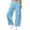 Sky Blue sweatpants women casual, variant on Nfurl Womens Barrel Sweatpants Elastic Waist Baggy Sweatpant with Pockets Wide Leg Pants Casual Sweat Pants Trousers for Going Out Workout Yoga Sky Blue,M