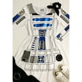 thumbnail image 6 of Juniors Star Wars I am R2D2 Skater Dress Costume, 6 of 6