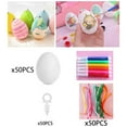 thumbnail image 4 of Baohd DIY Unpainted Easter Eggs Kit 50Pcs for Kids Decorative Accessories Portable, 4 of 9