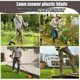 thumbnail image 2 of Lame Debroussailleuse Plastique, Lame Débroussailleuse Universelle, Lame Plastique, Lame Coupe Bordure Tondeuse à Gazon en Plastique Lames pour Jardin et Pelouse Coupe Bordures, 35 piezas, 2 of 5