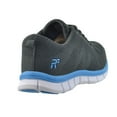 thumbnail image 3 of RunFlyte Women's RF Windflyte Running Shoes Charcoal/Aqua Blue r7208-064, 3 of 6