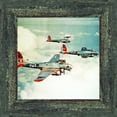 thumbnail image 4 of Historically Yours Boeing B-17 Plane Formation, Aviation Picture Frame, 10x10 8515, 4 of 6
