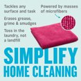 thumbnail image 4 of E-Cloth General Purpose Cleaning Cloth, Premium Microfiber Cleaning Cloth, Ideal for Kitchen, Countertops, Sinks, and Bathrooms 100 Wash Guarantee, Raspberry Rose, 12 Pack, 4 of 8
