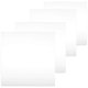 thumbnail image 1 of Self Adhesive Bathroom Mirror Tile Decorative 4Pcs For Interior Designers Home Decoration White Acrylic, 1 of 4