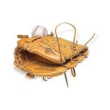 Kit De Réparation De Gant De Baseball Wilson - Lanière En Cuir Brut (Rawhide) 48" Et Aiguille - NOS (Neuf D'Origine Stock) - Réf. 96633