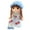 Blue, variant on Faithtur Little Girl Cute Rag Doll Lovely Stuffed Doll Soft Plush Toys Home Decoration Birthday Gifts for Kids Girls