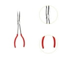 thumbnail image 6 of yotijay Long Reach Pliers with Comfort Grip Handles Jewelry Plier Bent Nose Pliers Crucible Tongs Repairing Hand Tool for Contractors Straight Mouth, 6 of 9