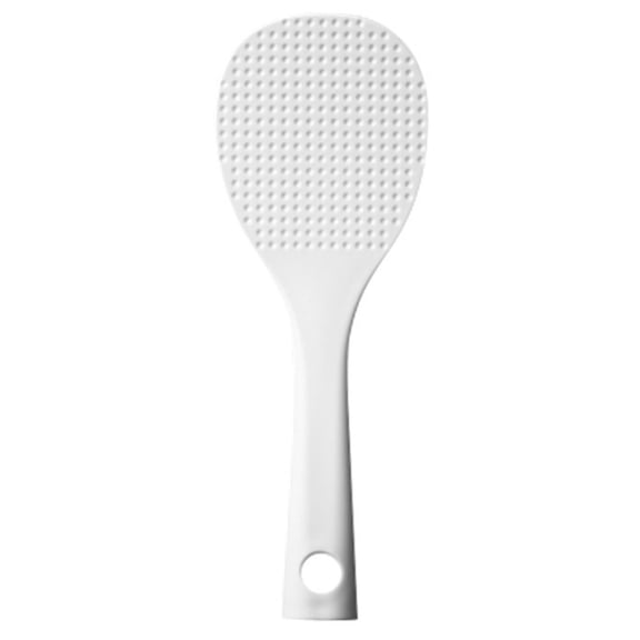 NICEXMAS Compact White Rice Scooper for Kitchen Accessories with Non Stick Design
