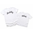 thumbnail image 1 of Daddy and Mini Matching T-Shirts Men's Kids Youth Toddler Shirt Baby, 1 of 3
