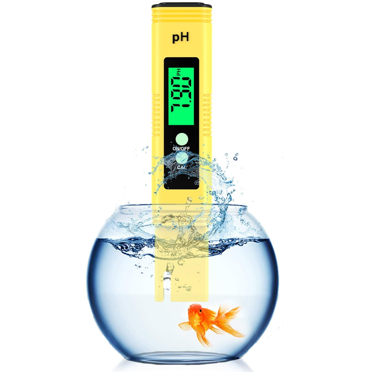 Professional PH Tester Pool and Aquarium Water PH Testing High Accuracy 0.01 0-14 Measurement Range for Household Drinking Digital PH Meter