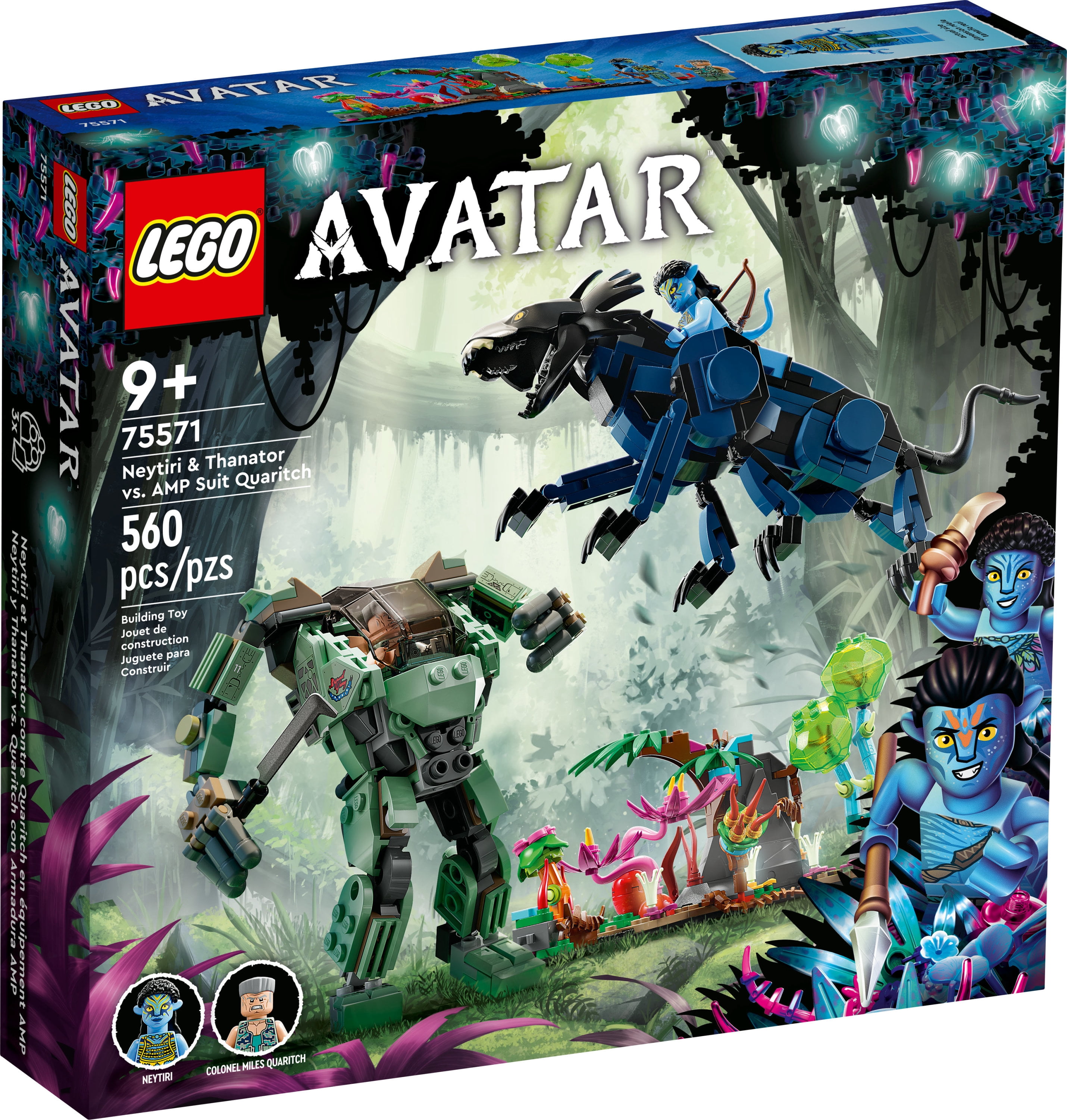 LEGO, Avatar Neytiri and Thanator vs. AMP Suit Quaritch, 75571
