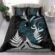 thumbnail image 2 of Nueva Zelanda Tui Pájaro Juego de cama Maori Kowhaiwhai LT7, 2 of 6