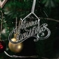 thumbnail image 3 of Estatua colgante de acrílico con forma de de Navidad, regalo creativo y reutilizable, decoración navideña, adorno con letras colgantes para 15 centímetros, 3 of 8