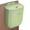 thumbnail image 4 of Papelera para Puerta Armario Con Tapa Suministros para El (12L Verde), 4 of 9
