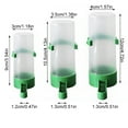 thumbnail image 5 of Pet Feeding Bottle Height-Adjustable Seed Feeder Plastic Food Container High-Capacity Feeding Tool, M, 5 of 8
