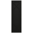 thumbnail image 5 of Ekena Millwork 18"W x 41"H True Fit PVC Bungalow Fixed Mount Shutters, Black (Per Pair - Hardware Not Included), 5 of 9