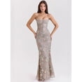 thumbnail image 5 of Elegant low-cut sleeveless sexy backless tie-waist dress for women, 5 of 5