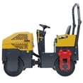 thumbnail image 6 of TYPHON FURY 10 Mini Road Roller, 1 Ton Hydraulic Vibratory Asphalt Compactor with 13.5 Horse Power Briggs & Stratton Gas Engine, 6 of 31