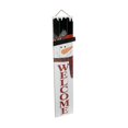 thumbnail image 1 of Wooden Snowman Porch Hanger (Welcome), 1 of 3