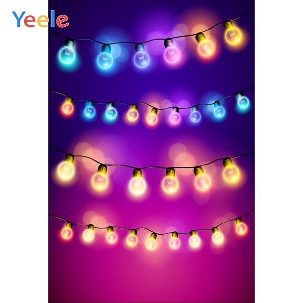 Lights Stripe Backdrop Lights Strings Background Neon Photography