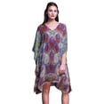 thumbnail image 1 of Phagun Kaftan pour Femmes Robe Midi de Plage Décontractée TG-3X, 1 of 6