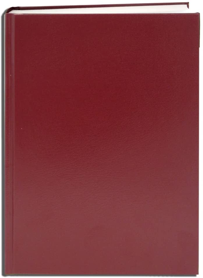 Exceed A5 Ruled Journal, Ruled, Burgundy, 120 Sheets, 100gsm
